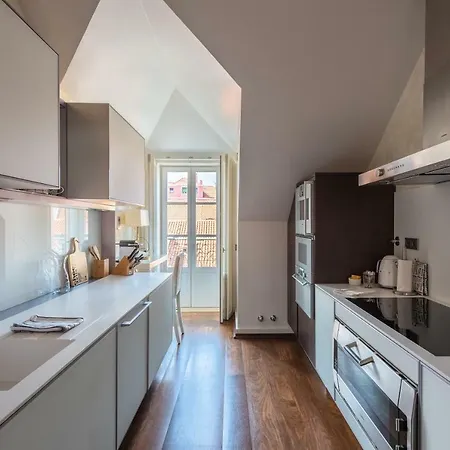 Luxury 3br Duplex 240m2 In City Center+prk * Lisboa